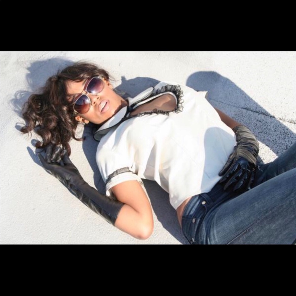 Custom Runway Peek Hole Blouse, ☝️ Of A Kind,